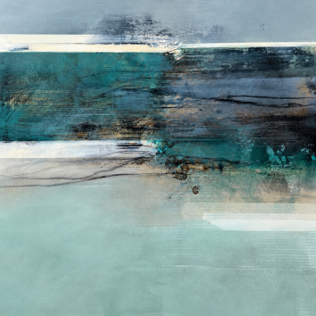 Green Silence - 90 x 90 cm