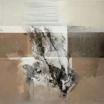 Riemergere - 100 x 100 cm