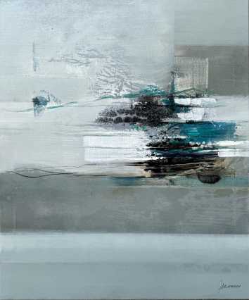 Silent Tide - 100 x 120 cm