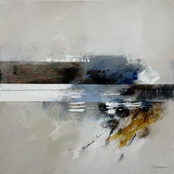 Paesaggio astratto I - 70 x 70 cm