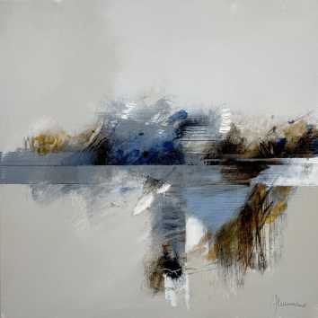 Paesaggio astratto II - 70 x 70 cm