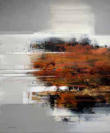 Riflessi velati - 100 x 120 cm