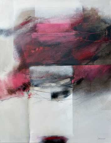 Pink Axis - 110 x 140 cm